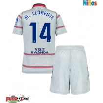 Camiseta Atletico Madrid Marcos Llorente #14 Tercera Equipación para niños 2026-27 manga corta (+ pantalones cortos)